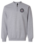 VOH 175th ANNIVERSARY SPORTS GREY GILDAN MIDWEIGHT 1/4 ZIP SWEATSHIRT