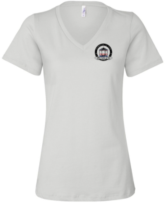 VOH 175th ANNIVERSARY WOMEN'S BELLA CANVAS RELAXED JERSEY V-NECK